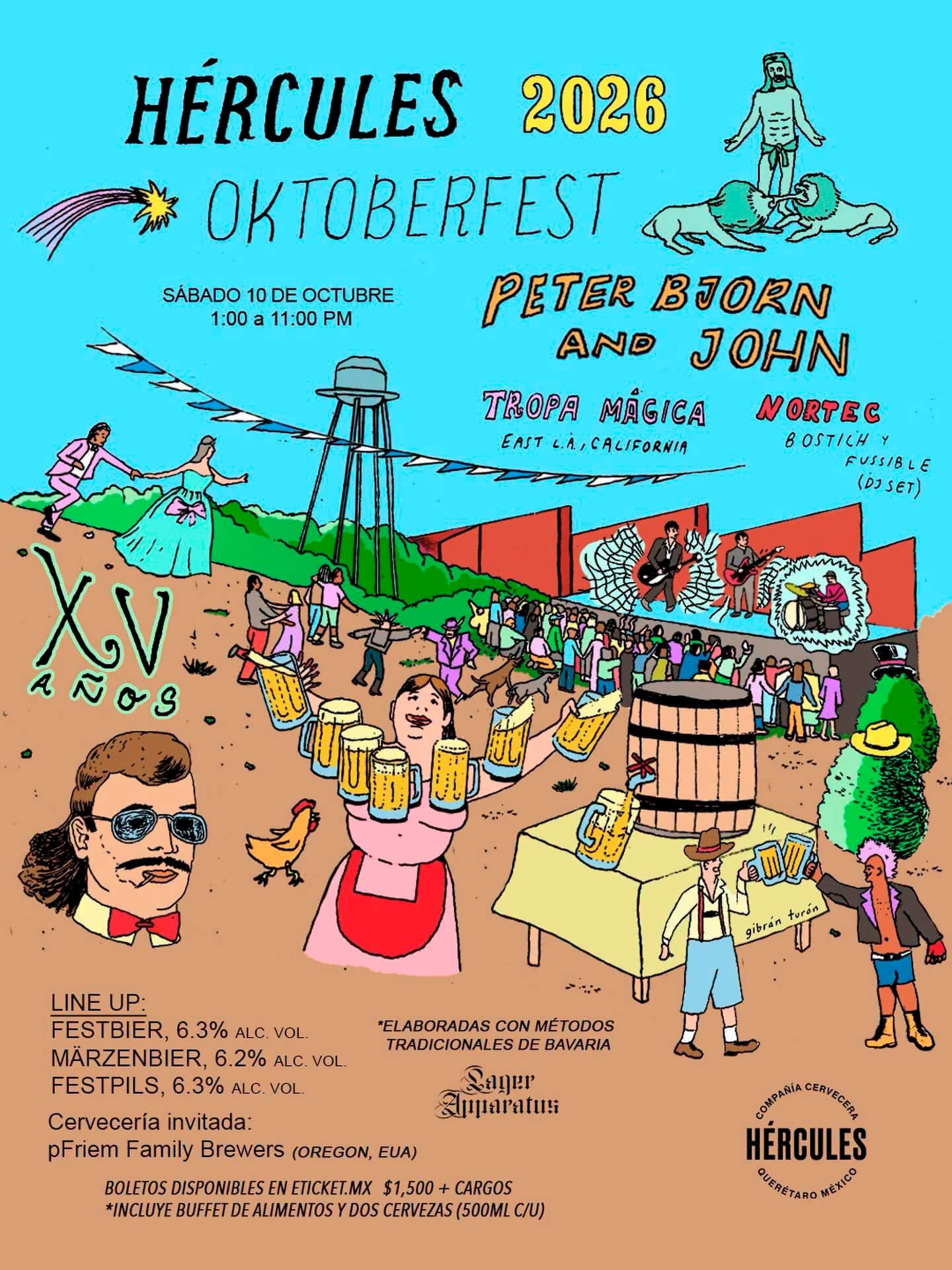 Poster Hércules Oktoberfest 2026